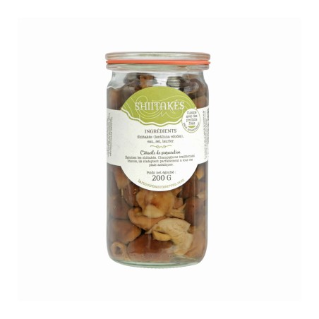 Shiitake au naturel, 200g