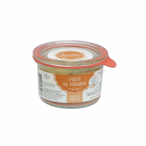 PÂTE DE FAISAN BOCAL WECK 150G