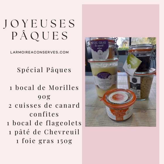 COFFRET GOURMAND DE PAQUES