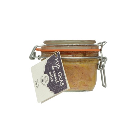 Conserve de Foie gras de canard entier - Conserve artisanale 150 g