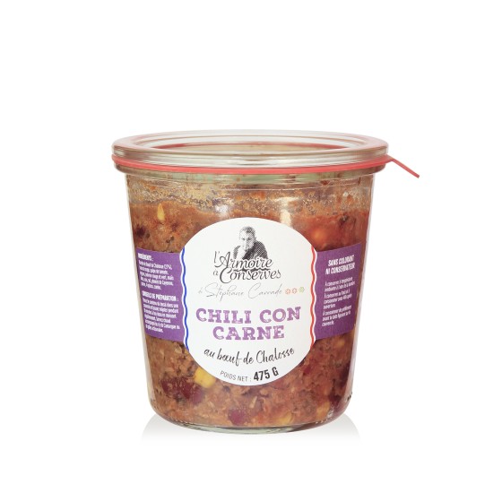 CHILI CON CARNE au Bœuf de...