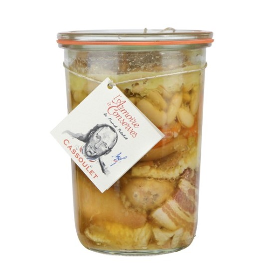 Conserve de Cassoulet de Franck Puletat : bocal de 720g