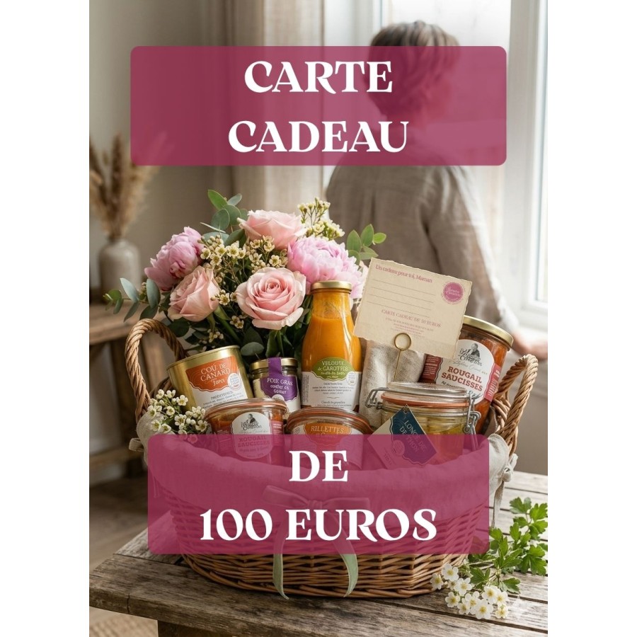 Carte Cadeau Premium 100 euros